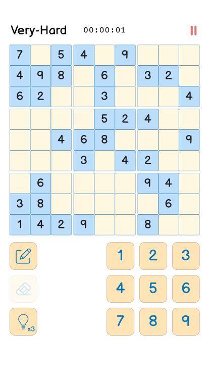 Sudoku - 9x9游戏截图