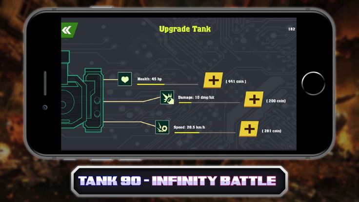 Tank 90: Infinity Battle游戏截图