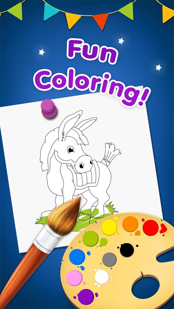 Happy Colors - Coloring Book游戏截图