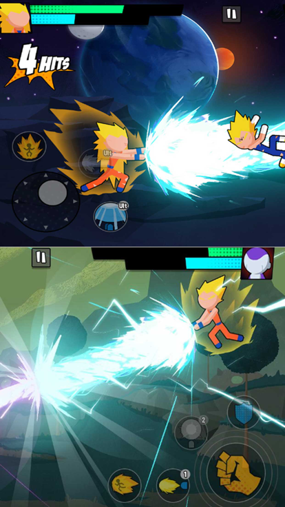 火柴人乐园-超级英雄暗影决斗游戏截图