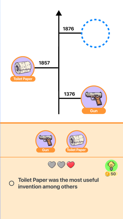 Inventions Order Puzzle!游戏截图