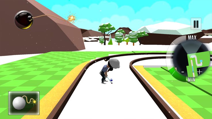 热潮高尔夫3D游戏截图