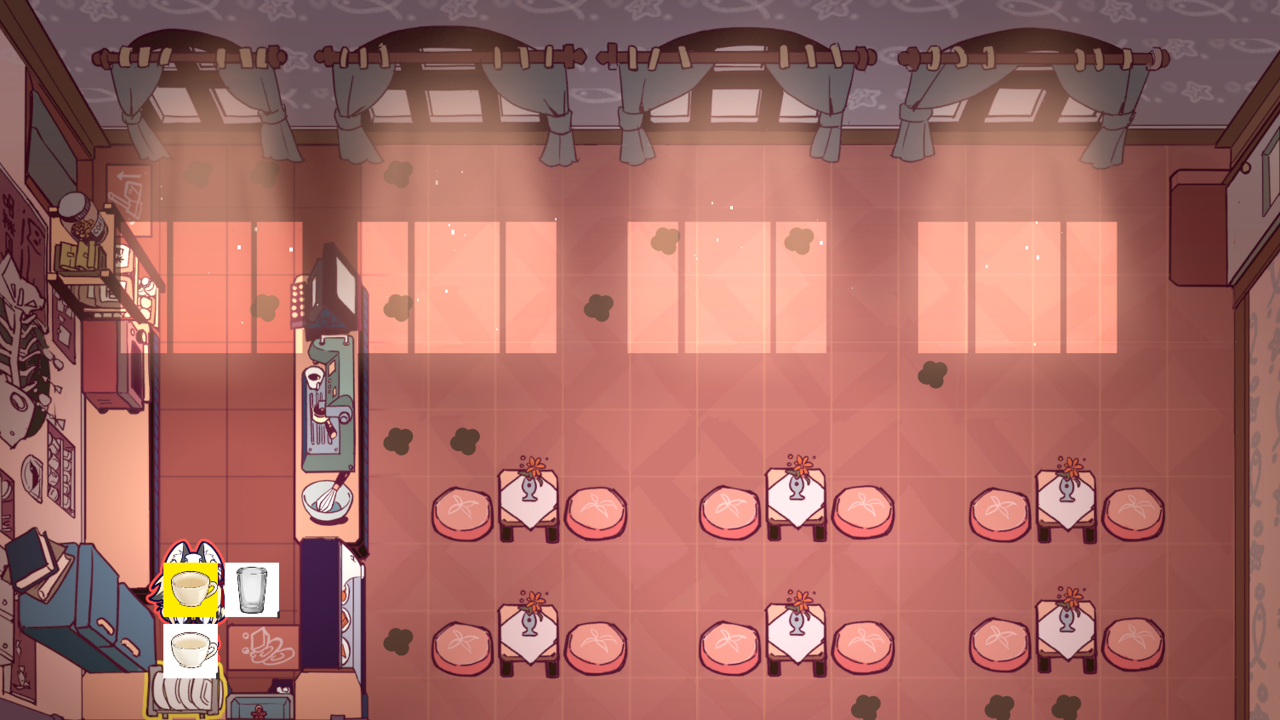 晴雨咖啡厅游戏截图