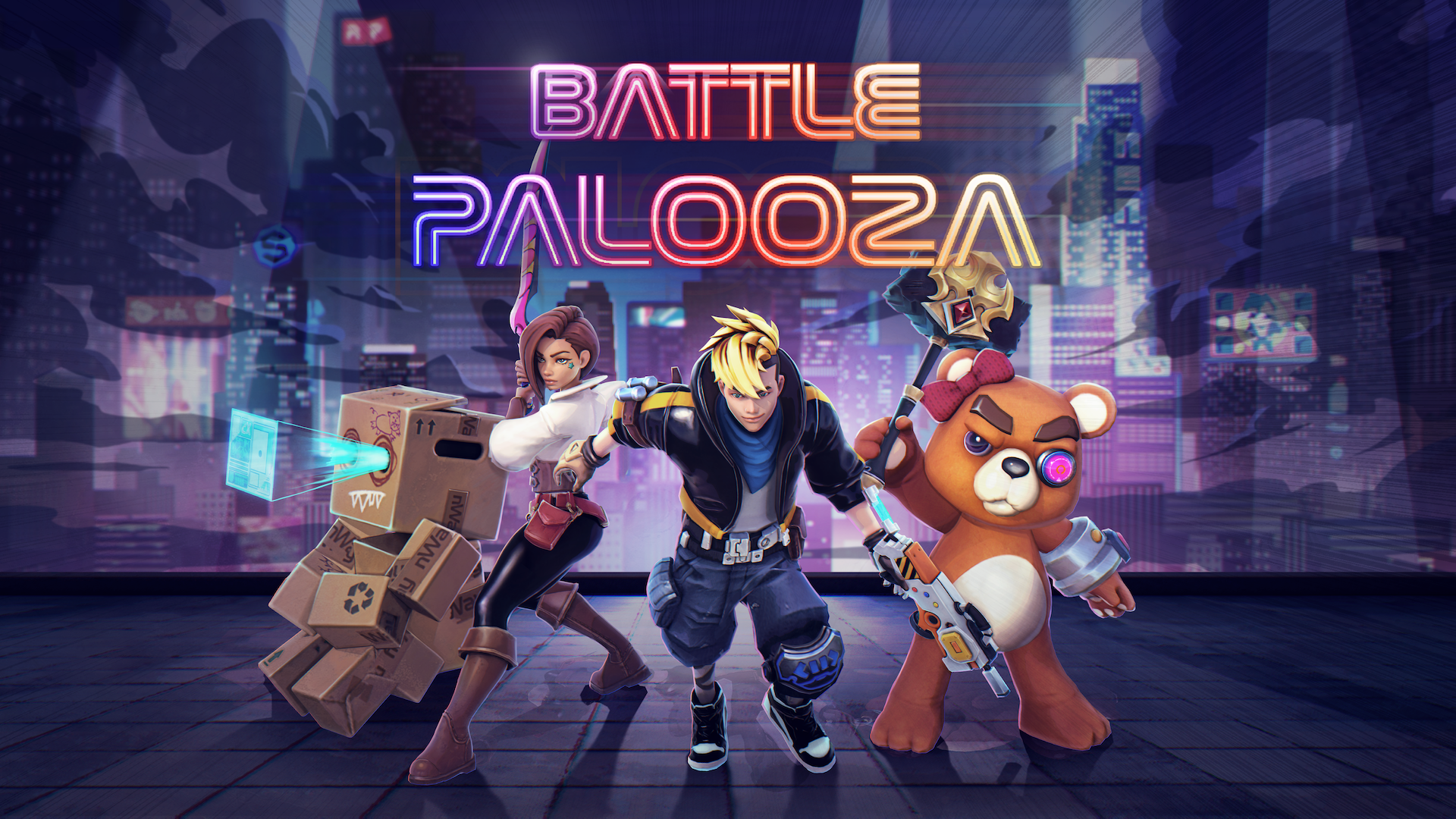 《Battlepalooza》免费PvP竞技场大逃杀游戏游戏截图
