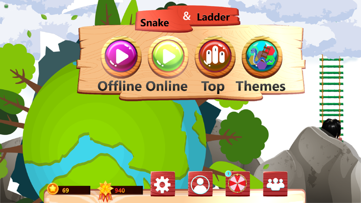 Snake and ladder multplayer游戏截图