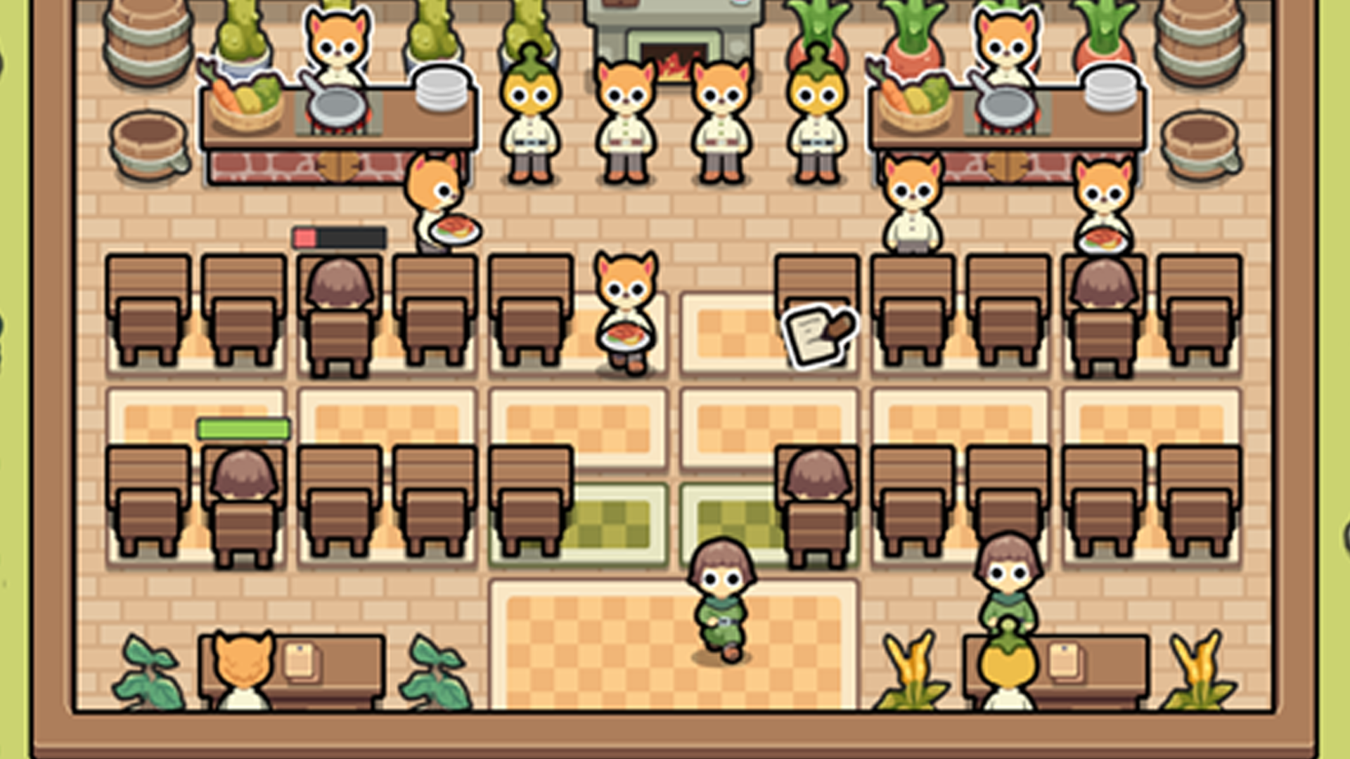 南瓜餐厅游戏截图