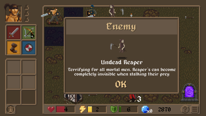 Rogue Knight: Infested Lands游戏截图