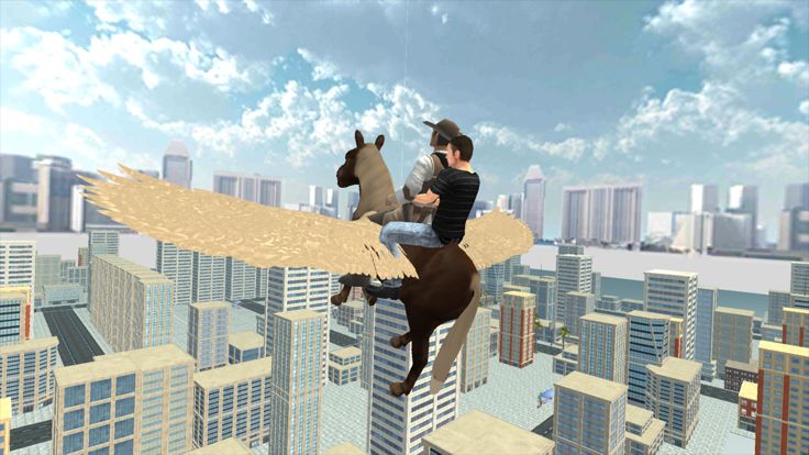 Flying Donkey Taxi Transport游戏截图