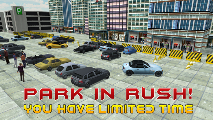 Shopping Mall Car Parking – Drive & park vehicle in this driver simulator game游戏截图