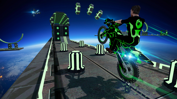 Mega Ramp 特技自行车游戏游戏截图