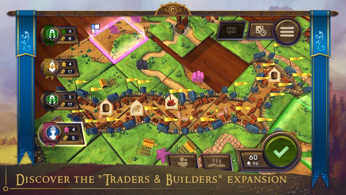 Carcassonne – Tiles & Tactics游戏截图
