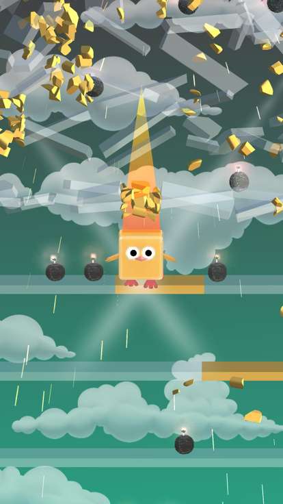 小鸟跑酷 - 愤怒的小鸡模拟器游戏截图