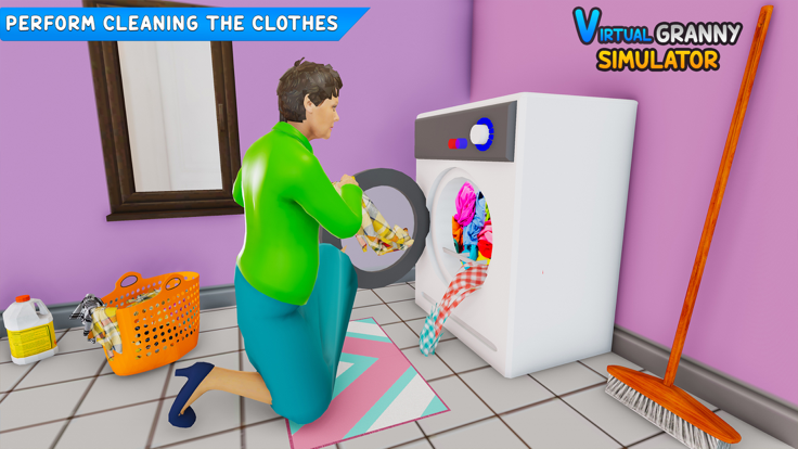Virtual Granny Mother Family游戏截图
