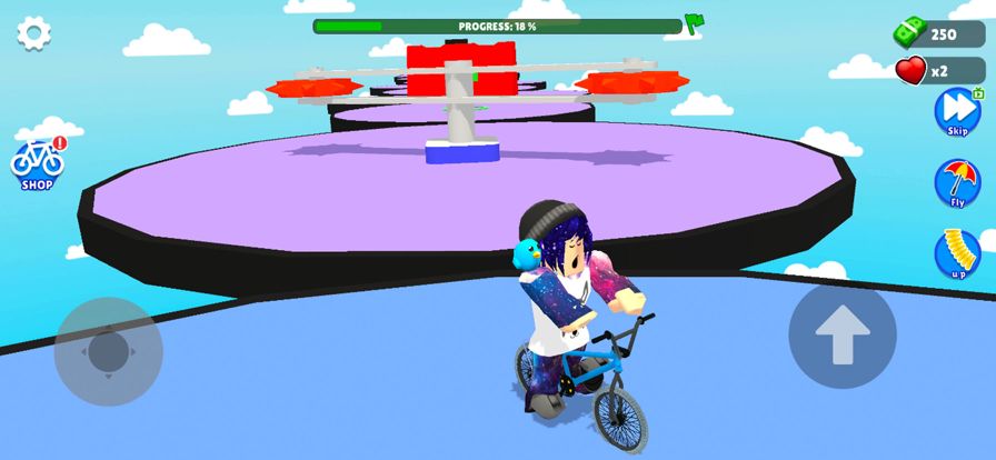 Obby Parkour Bike : Roblox游戏截图