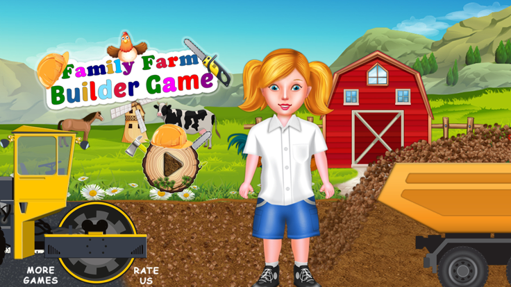 家庭 农场建设者游戏 - -  农业模拟器游戏截图