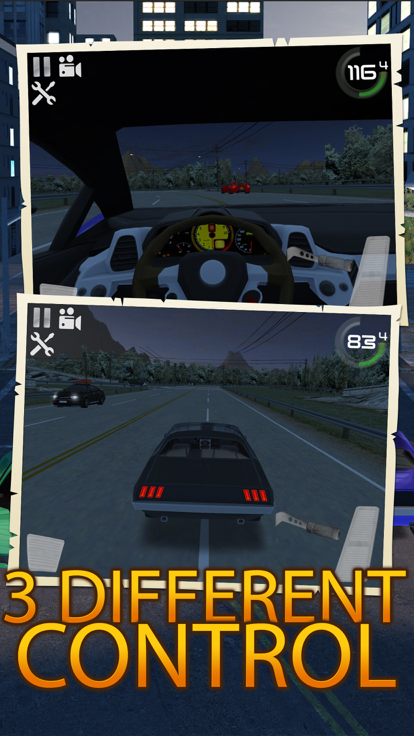 夜晚的城市交通街路车驾驶漂移和停车事业模拟器 - Night City Car Simulator游戏截图