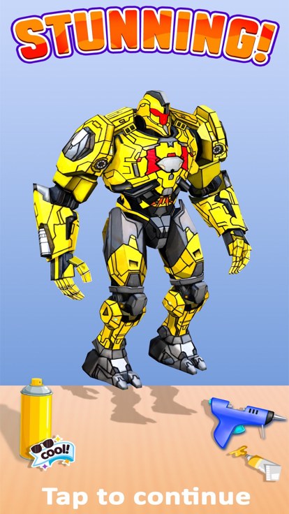 擎天柱机器人游戏 - DIY 游戏 - 机器人游戏游戏截图