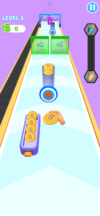 Disc Shooter Run游戏截图