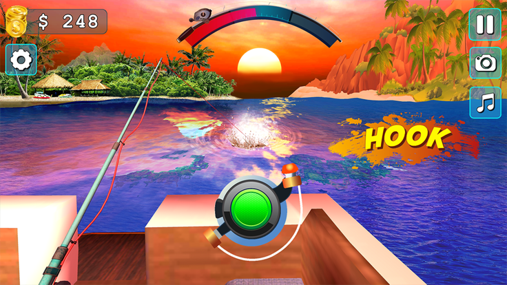 Hook Hunter: Fishing Games 3D游戏截图