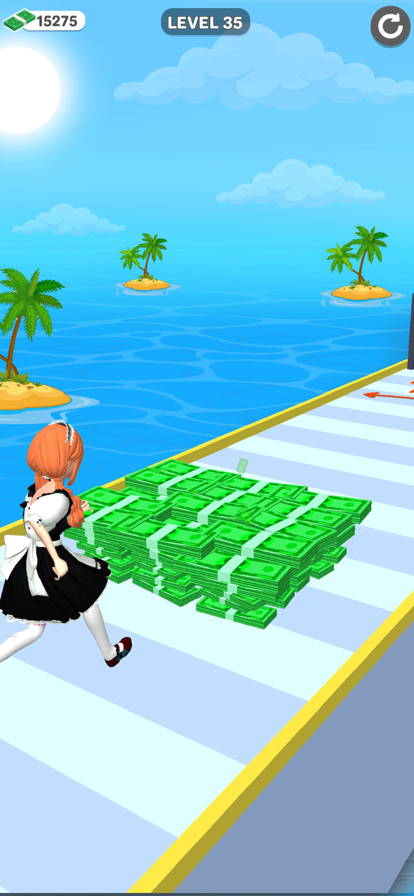 Money Run Rich 3D: Rush Games游戏截图