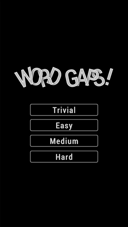 Word Gaps游戏截图