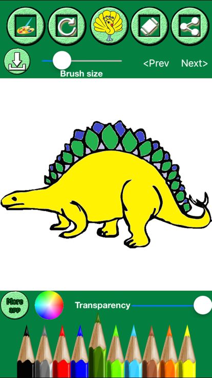 Animals & Birds Coloring book游戏截图