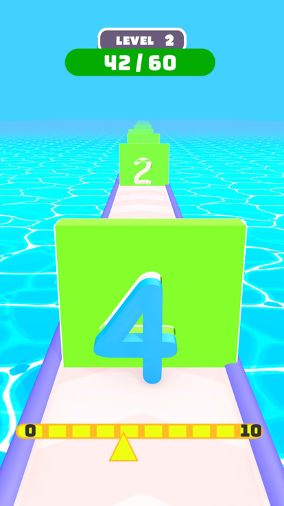 Number Shape Runner游戏截图