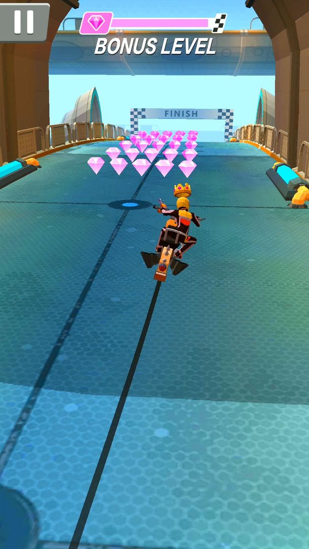 Screenshot of Racing Smash 3D