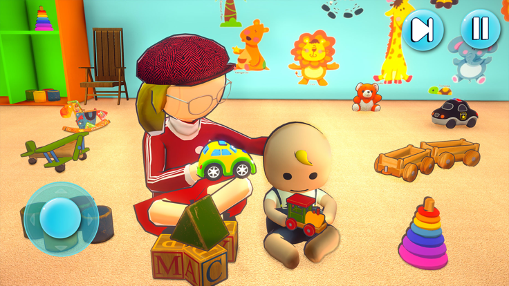 火柴人 新生 保姆 3D游戏截图