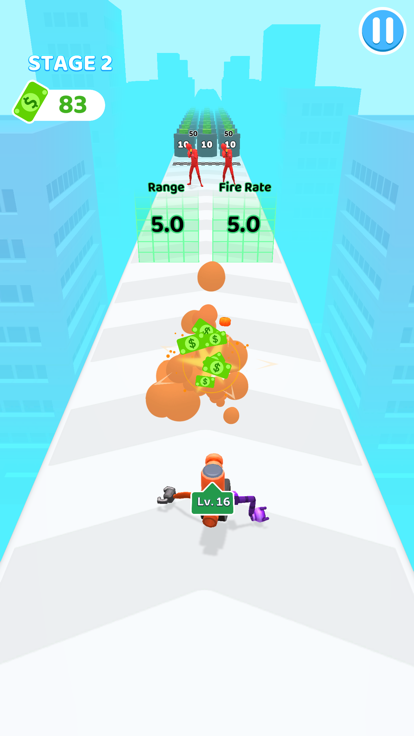 Robot Builder Run游戏截图