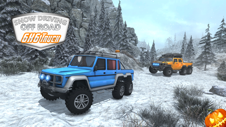 Snow Driving Simulator游戏截图