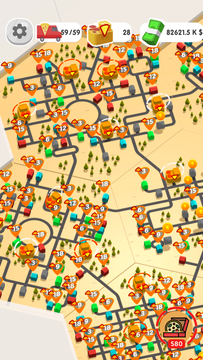 Pizza Map游戏截图