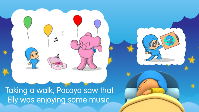 Pocoyo Dreams: Bedtime Stories游戏截图