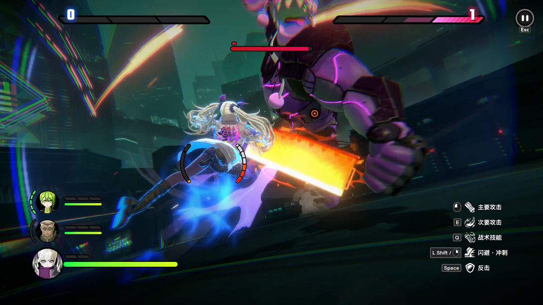 TRIBE NINE:战极死游游戏截图