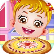 Baby Chef : Fruit Pizza Making & Decorate