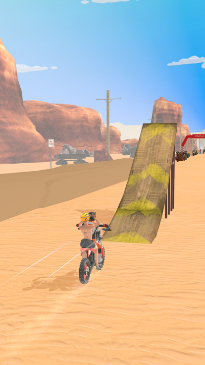 Bike Flip: The Desert Action游戏截图