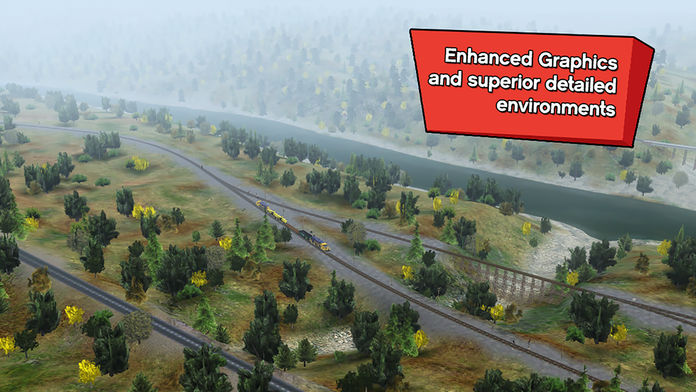 Trainz Driver 2 - train driving game, realistic 3D railroad simulator plus world builder游戏截图
