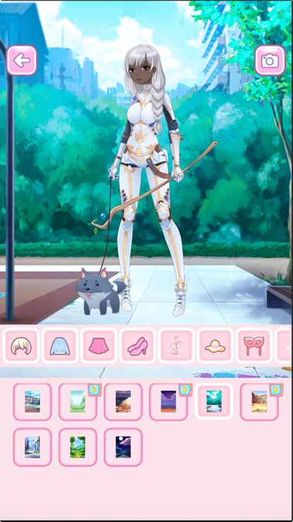 Anime Dress Up Games For Girls游戏截图