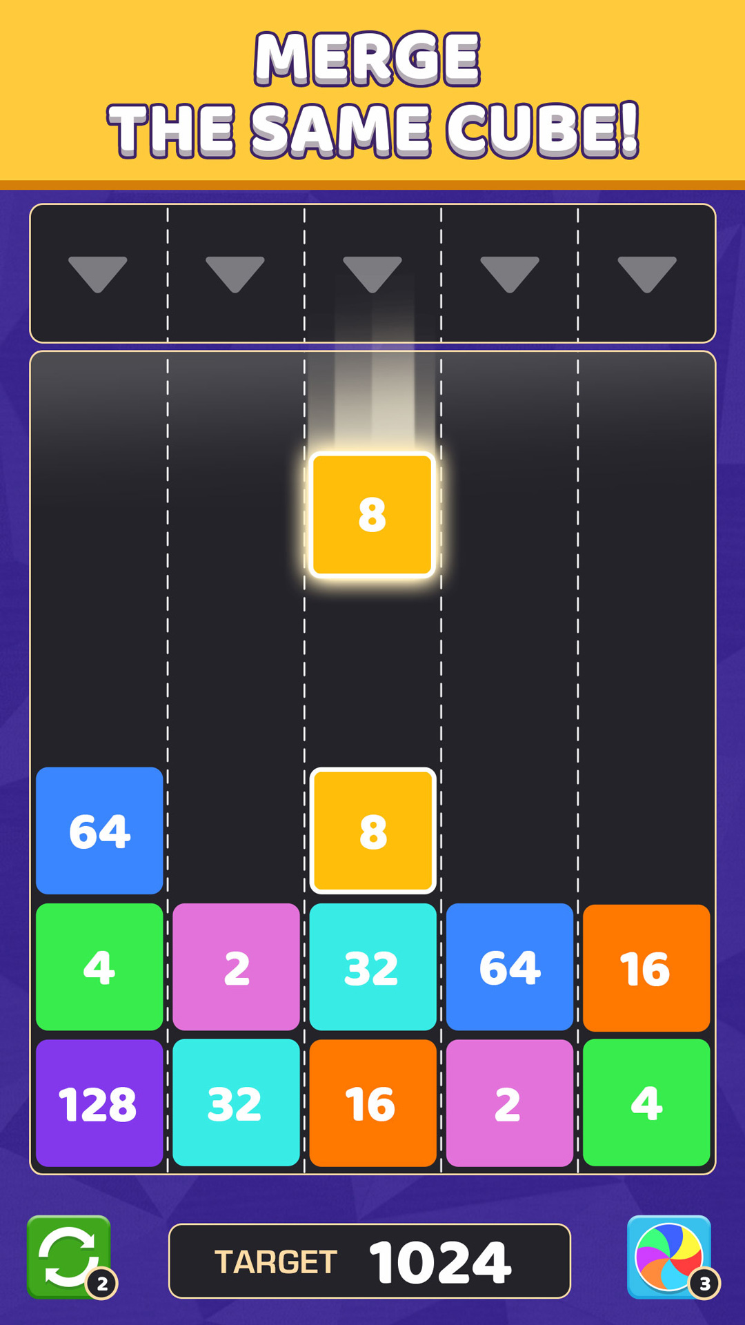 Merge Blocks-2048 Puzzle Game游戏截图