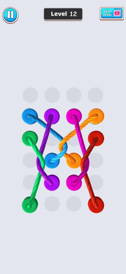 Tangle Rope - Sorting Games游戏截图