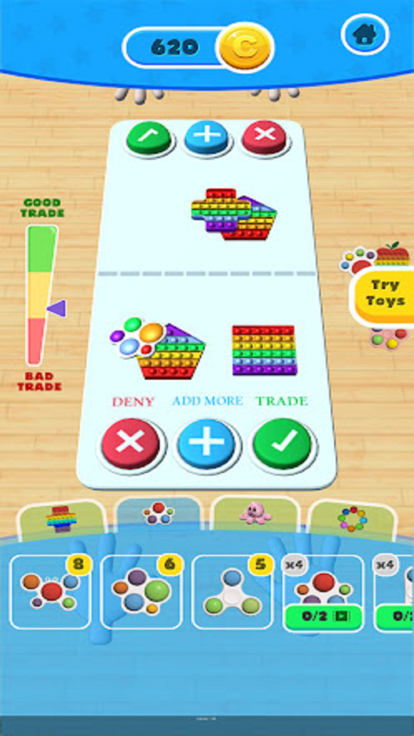 Fidget Trader: Pop It Game游戏截图