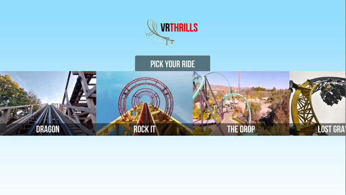 VR Thrills: Roller Coaster 360 (Google Cardboard)游戏截图