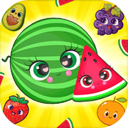 Watermelon Fruit Merge Gamesicon