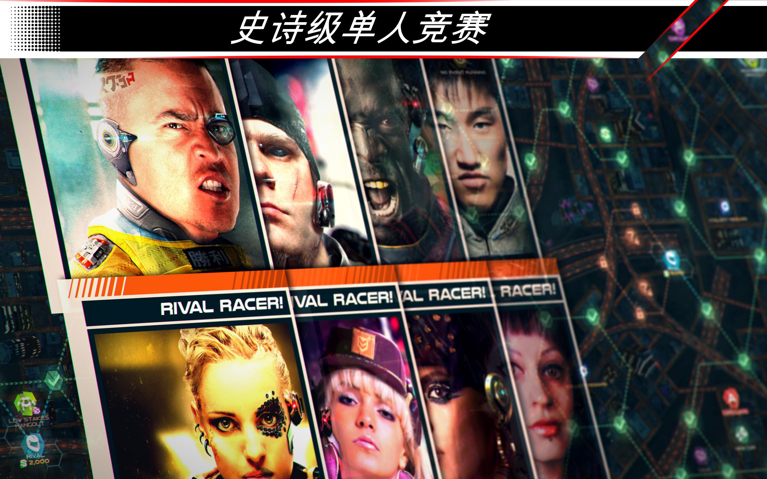 赛车齿轮 (Rival Gears Racing)游戏截图