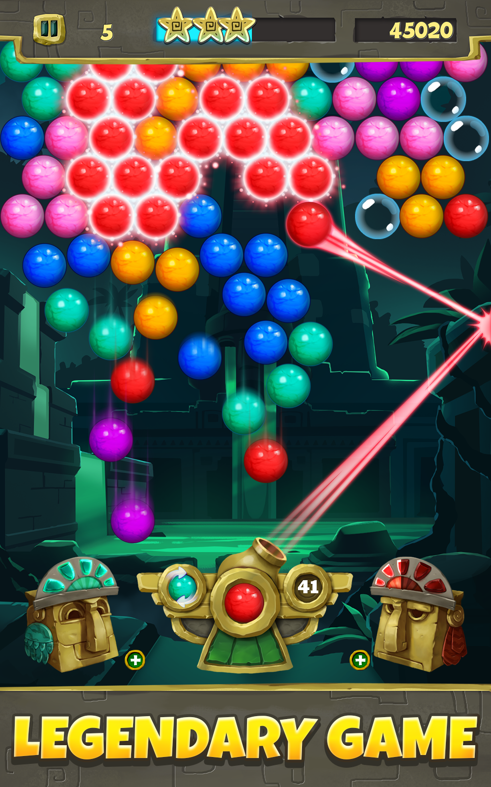 bubble shooter legend