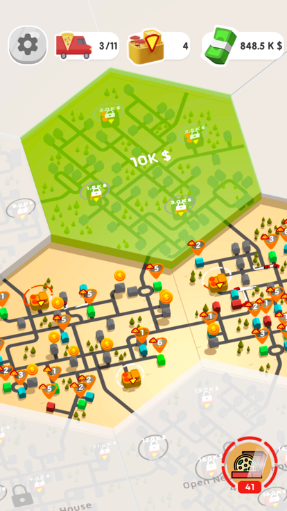 Pizza Map游戏截图