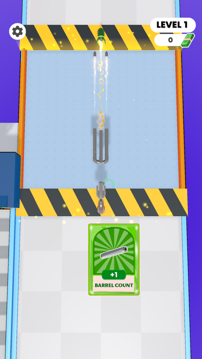 Multi Barrel Run 3D游戏截图