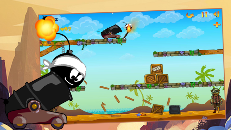 狂怒炸弹：炸弹人复仇行动(火柴人)游戏截图