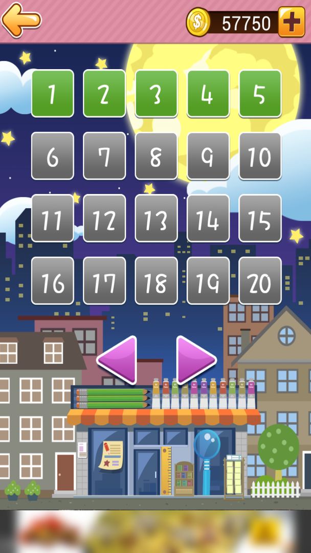 Screenshot of A-Kuei block puzzle