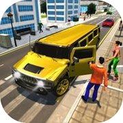 Limousine Taxi Driving 3D